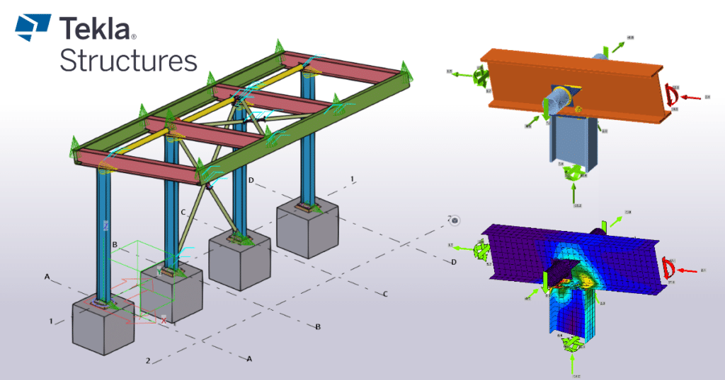 تحميل برنامج Tekla Structures 2025 SP5 لتصميم المباني والهياكل الإنشائية