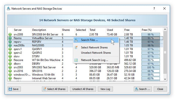 تحميل برنامج VX Search للبحث عن ملفات والبيانات