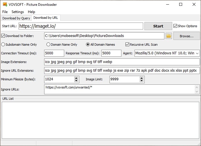 تحميل برنامج VovSoft Batch URL Downloader لتنزيل عدد كبير من الملفات