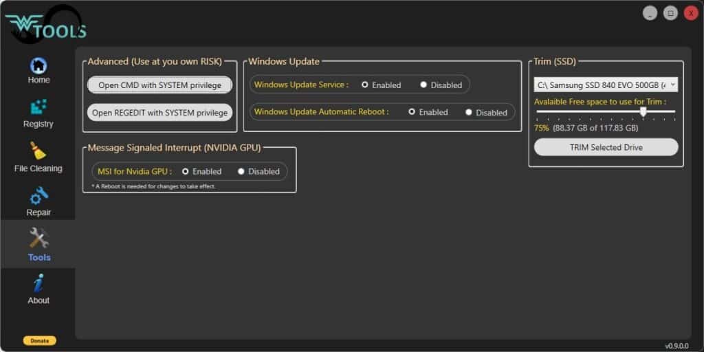 تحميل برنامج Wagnardsoft Tools لتحسين أداء نظام ويندوز