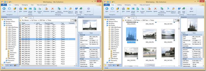 تحميل برنامج WinCatalog لإدارة وتنظيم وفهرسة الملفات