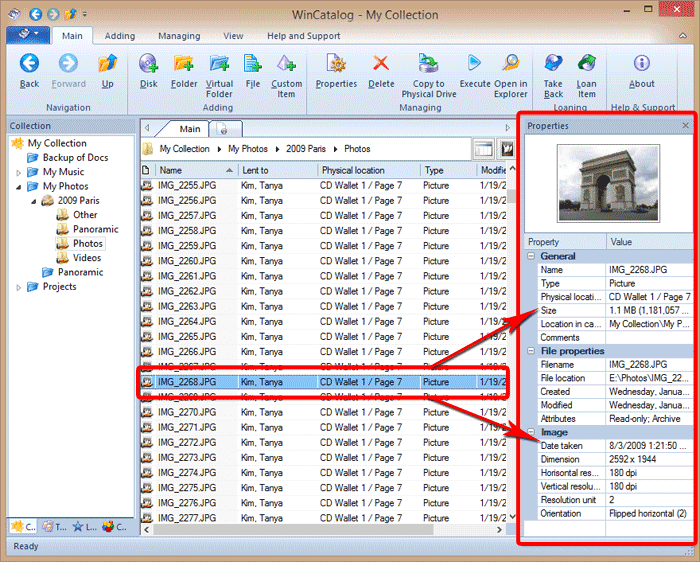 تحميل برنامج WinCatalog لإدارة وتنظيم وفهرسة الملفات