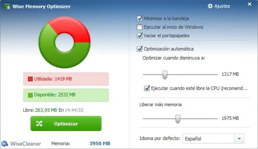 تحميل برنامج Wise Memory Optimizer لتحسين أداء جهاز الكمبيوتر (2)