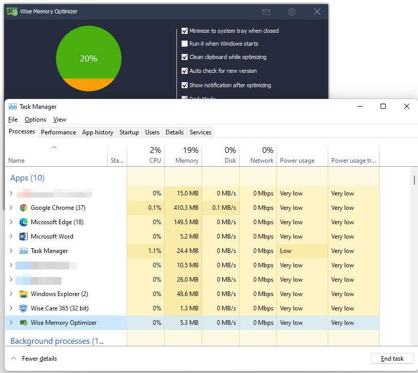 تحميل برنامج Wise Memory Optimizer لتحسين أداء جهاز الكمبيوتر