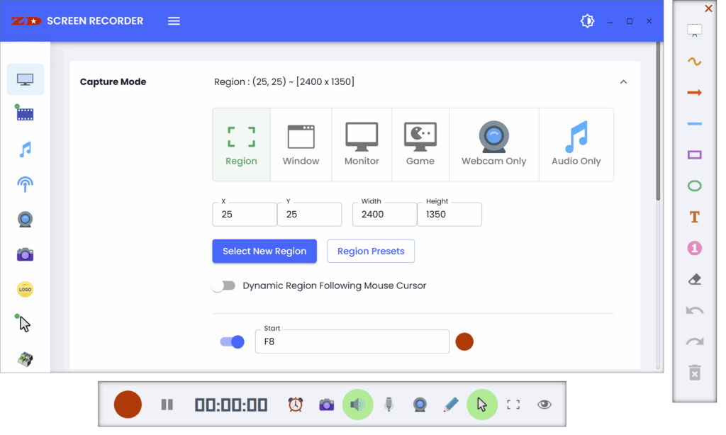 تحميل برنامج ZD Soft Screen Recorder  لتسجيل شاشة الكمبيوتر