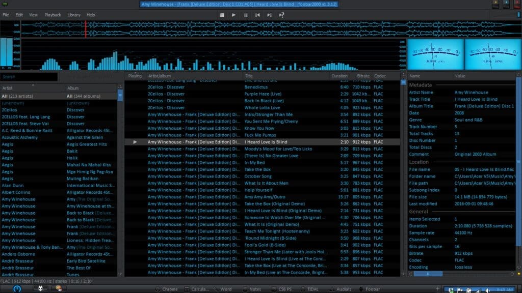 تحميل برنامج foobar2000 لتشغيل الصوتيات