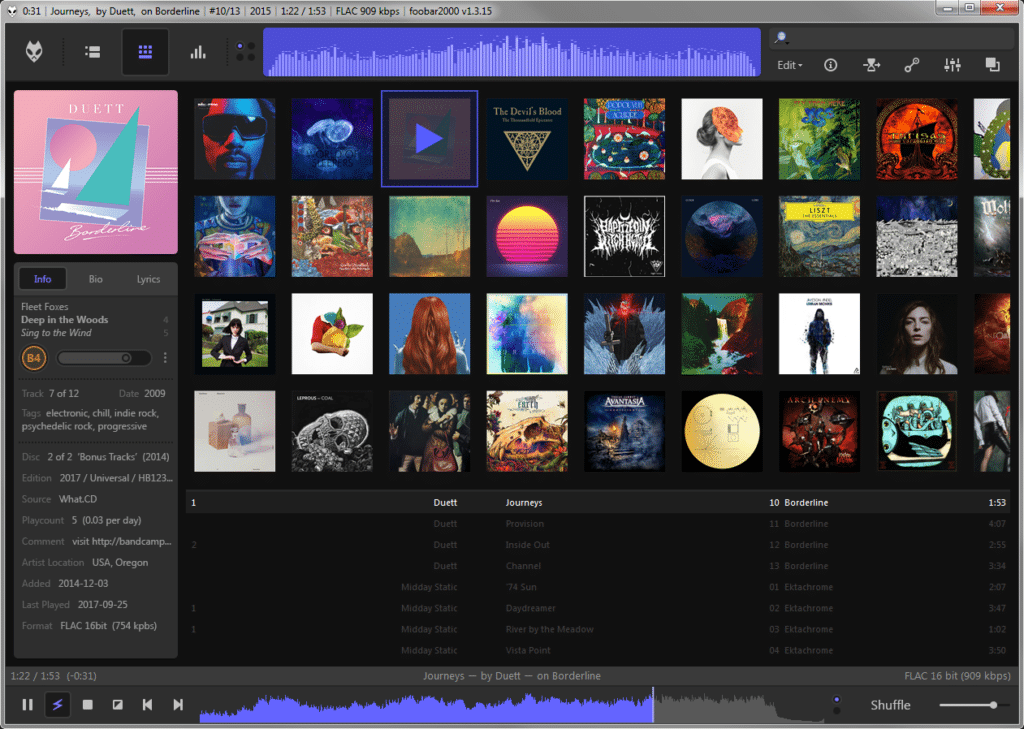 تحميل برنامج foobar2000 لتشغيل الصوتيات
