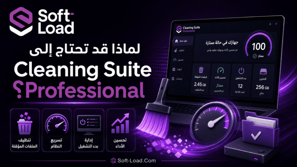 لماذا قد تحتاج إلى Cleaning Suite Professional؟