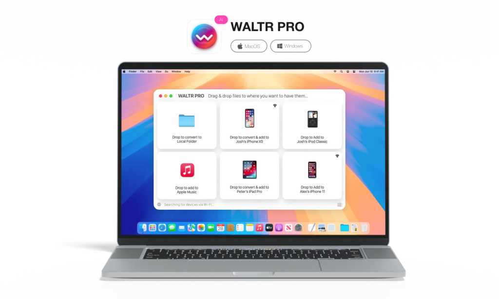 تحميل برنامج Softorino WALTR Pro لنقل الملفات بسهولة إلى أجهزة Apple