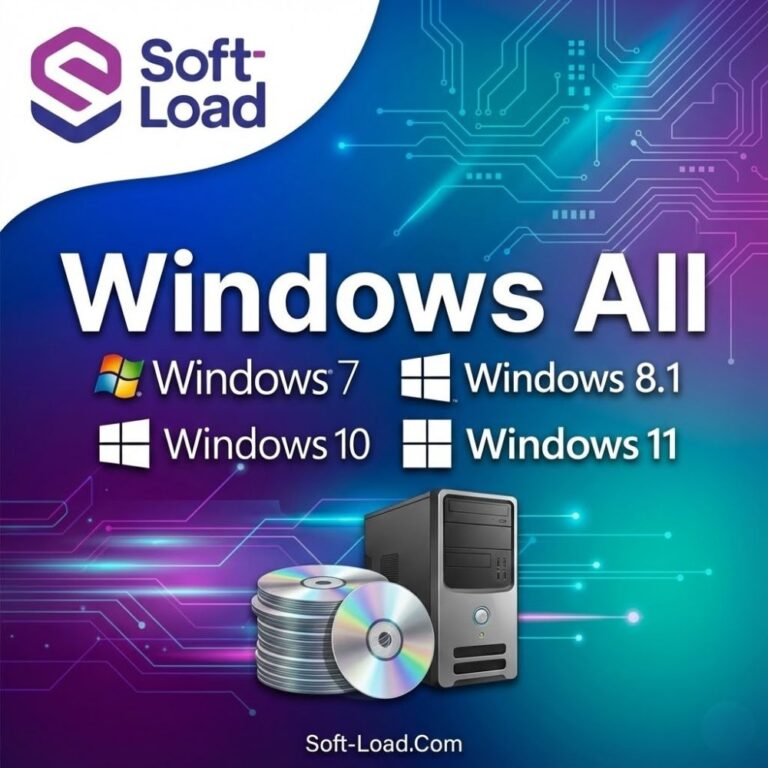 تحميل اسطوانة كل إصدارات الويندوز Windows All 7 8.1 10 11 ديسمبر 2025