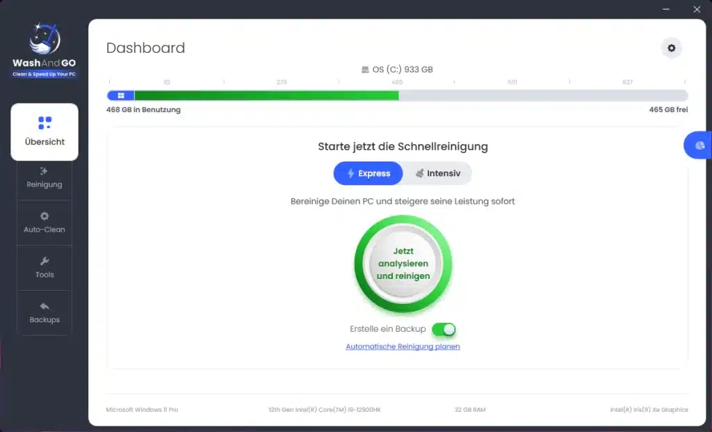 تحميل برنامج Abelssoft WashAndGo لتنظيف الويندوز من الملفات الغير ضرورية
