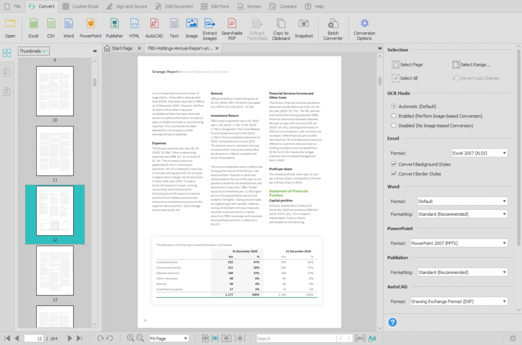 تحميل برنامج Able2Extract Professional | لإدارة ملفات PDF