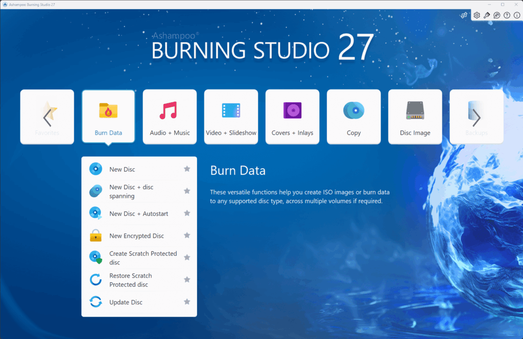 تحميل برنامج Ashampoo Burning Studio لحرق الأقراص