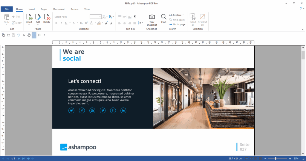 تحميل برنامج Ashampoo PDF Pro  لإدارة وتحرير ملفات PDF