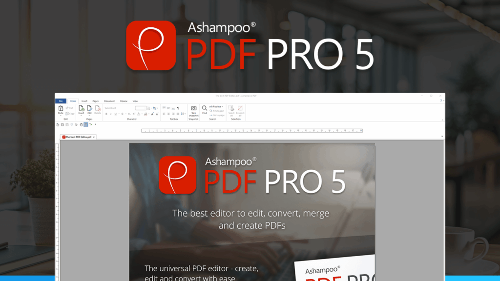 تحميل برنامج Ashampoo PDF Pro  لإدارة وتحرير ملفات PDF