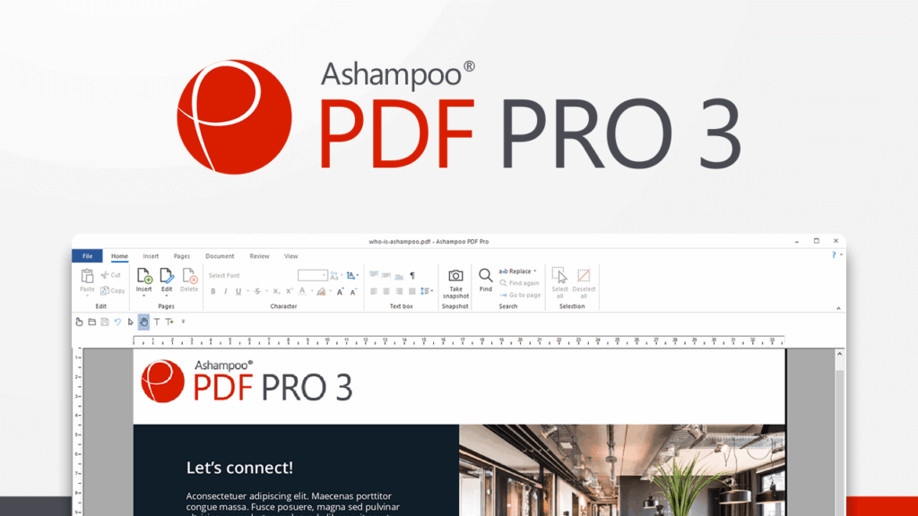 تحميل برنامج Ashampoo PDF Pro  لإدارة وتحرير ملفات PDF