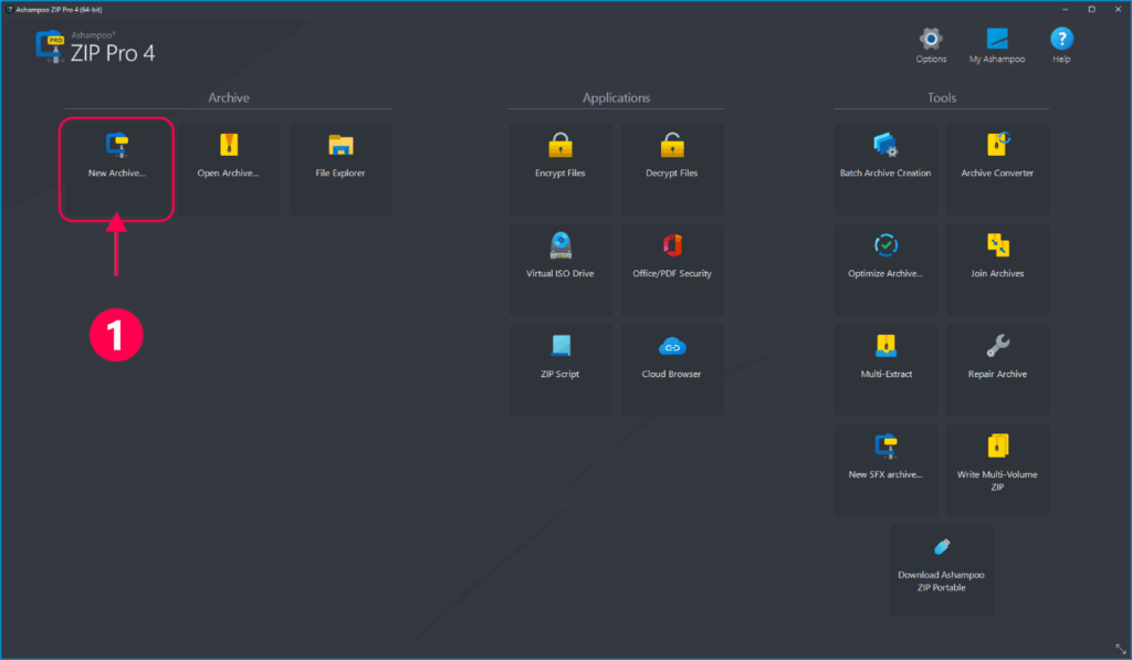 تحميل برنامج Ashampoo ZIP Pro  لضغط الملفات