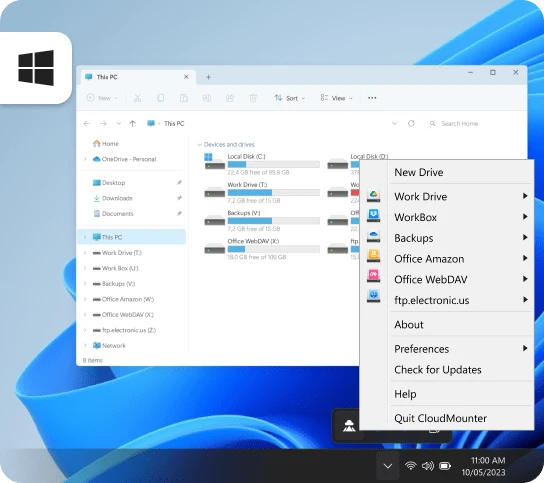 تحميل برنامج CloudMounter لإدارة وحفظ الملفات السحابية