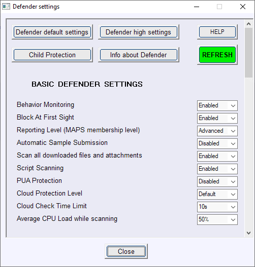 تحميل برنامج ConfigureDefender لإدارة إعدادات جدار حماية ويندوز