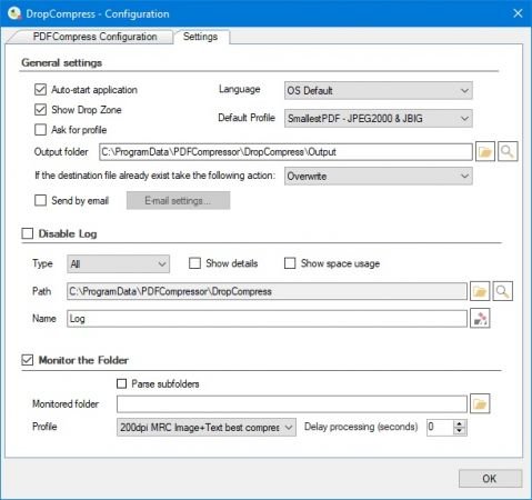 تحميل برنامج DropCompress  لضغط وتحسين ملفات PDF