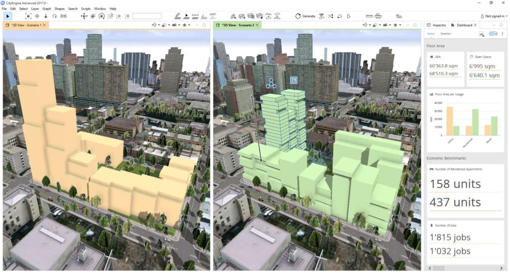 تحميل برنامج Esri CityEngine  لنمذجة المدن ثلاثية الأبعاد