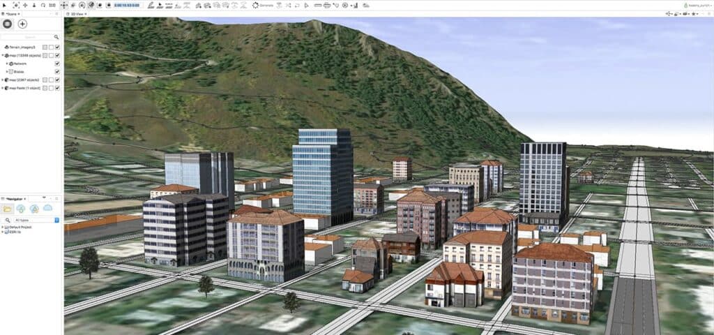 تحميل برنامج Esri CityEngine  لنمذجة المدن ثلاثية الأبعاد