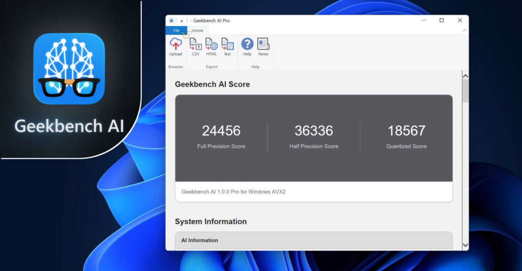 تحميل برنامج Geekbench AI Corporate | لقياس الأداء بشكل متقدم