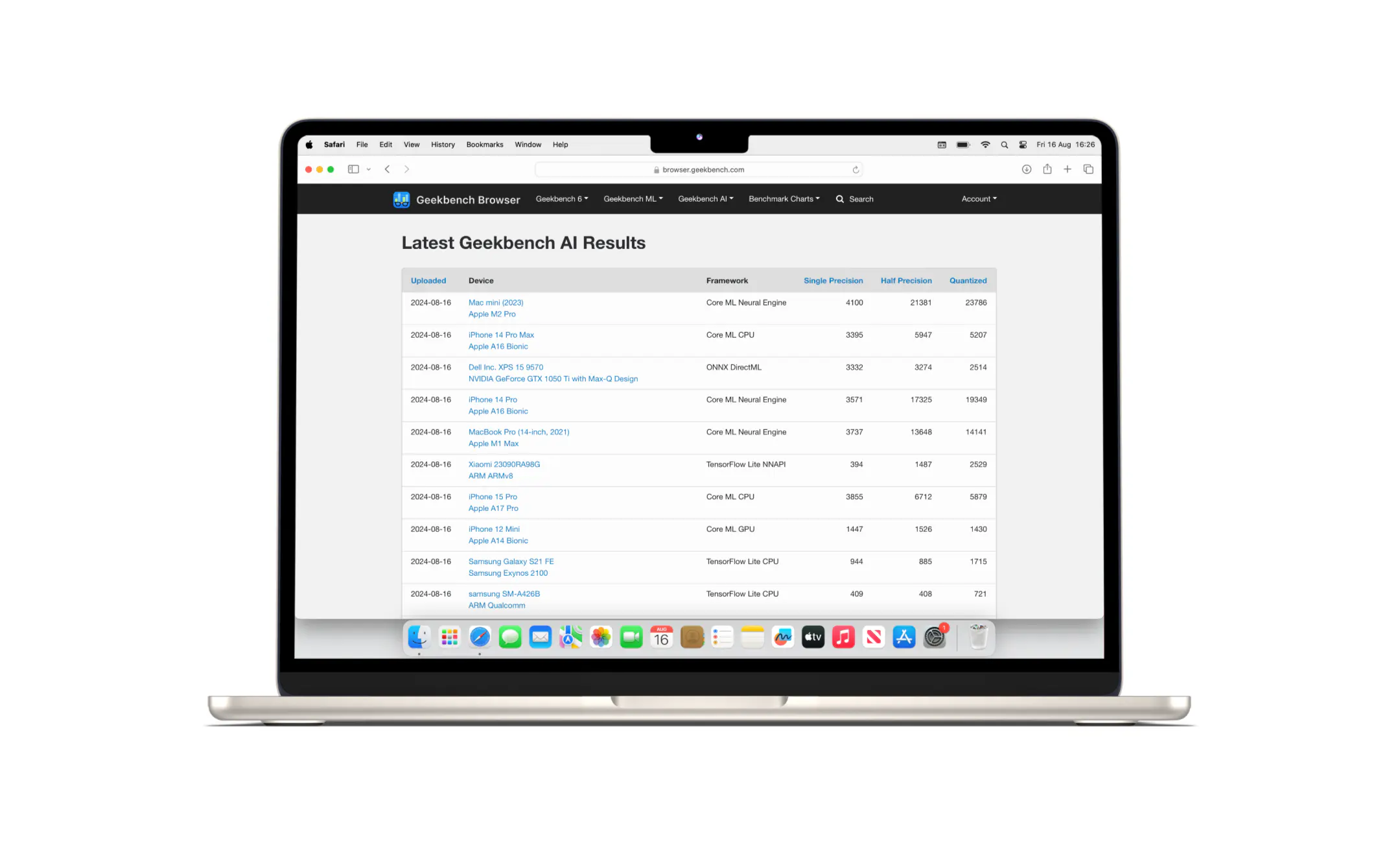 تحميل برنامج Geekbench AI Corporate لقياس الأداء بشكل متقدم (1)