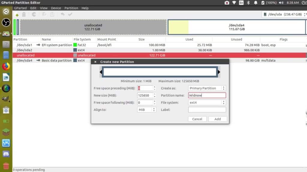 تحميل برنامج Gnome Partition Editor مدير الأقراص الأقوى والأكثر أماناً