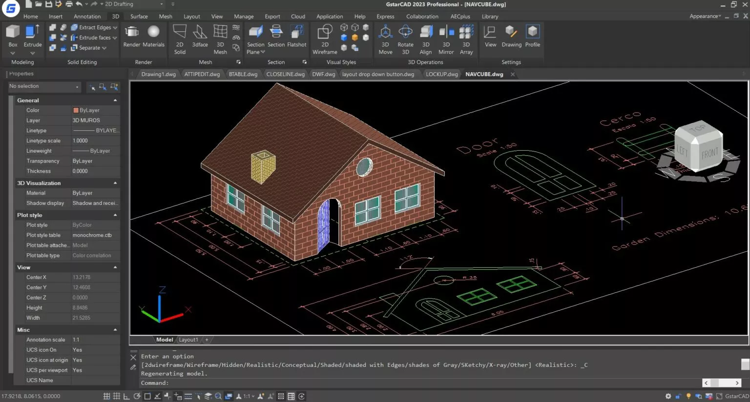 تحميل برنامج GstarCAD للتصميم الهندسي ثنائي وثلاثي الأبعاد