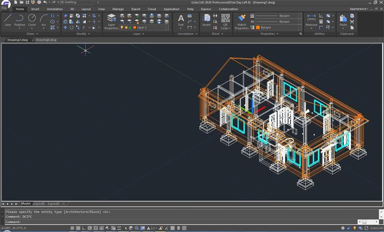 تحميل برنامج GstarCAD للتصميم الهندسي ثنائي وثلاثي الأبعاد