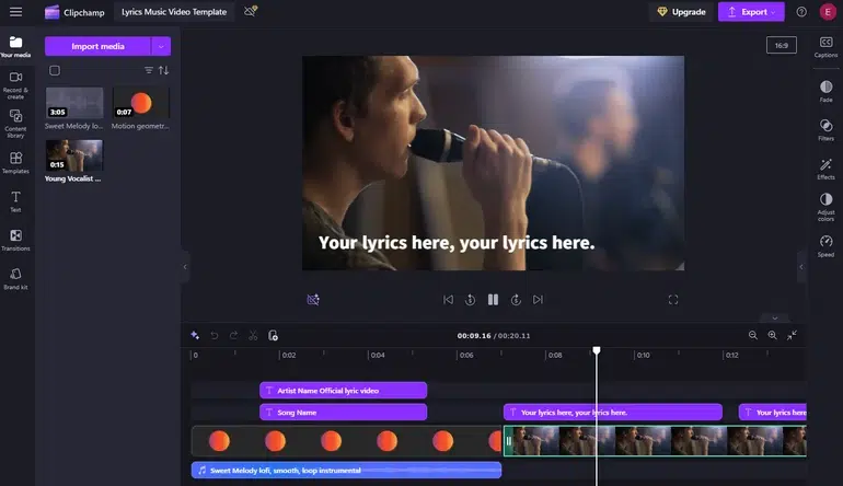 تحميل برنامج Lyric Video Creator لإنشاء فيديوهات كلمات أغاني