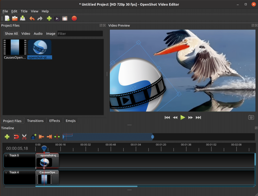 تحميل برنامج OpenShot Video Editor لتحرير وتعديل الفيديو