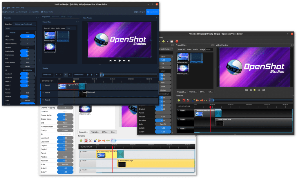 تحميل برنامج OpenShot Video Editor لتحرير وتعديل الفيديو