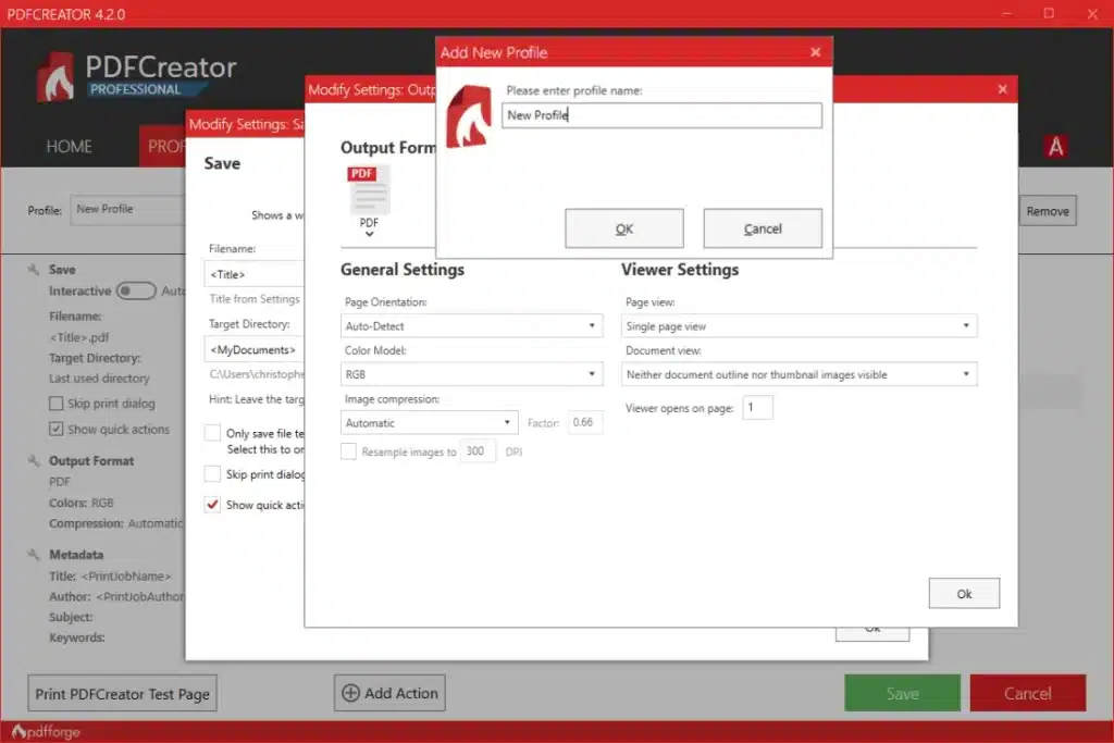تحميل برنامج PDFCreator | لتحول أي مستند إلى ملف PDF