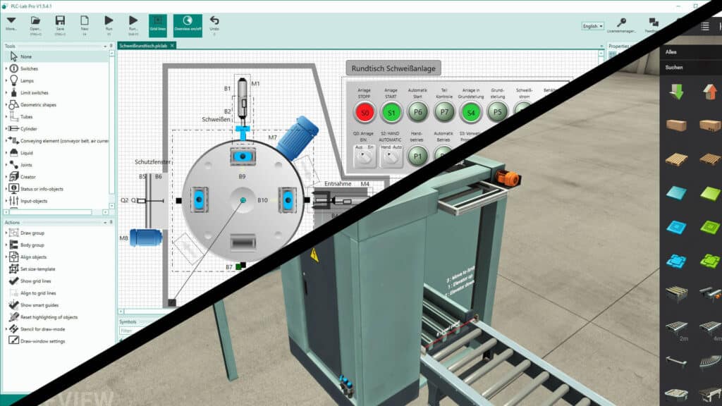 تحميل برنامج PLC-Lab Pro  لتصميم واختبار أنظمة PLC