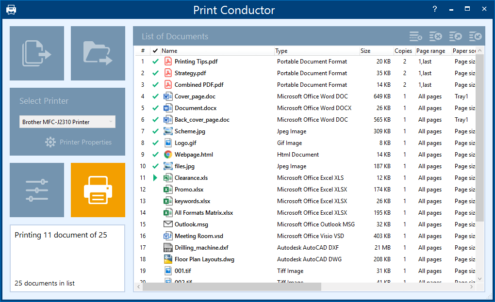 تحميل برنامج Print Conductor للطباعة الجماعية
