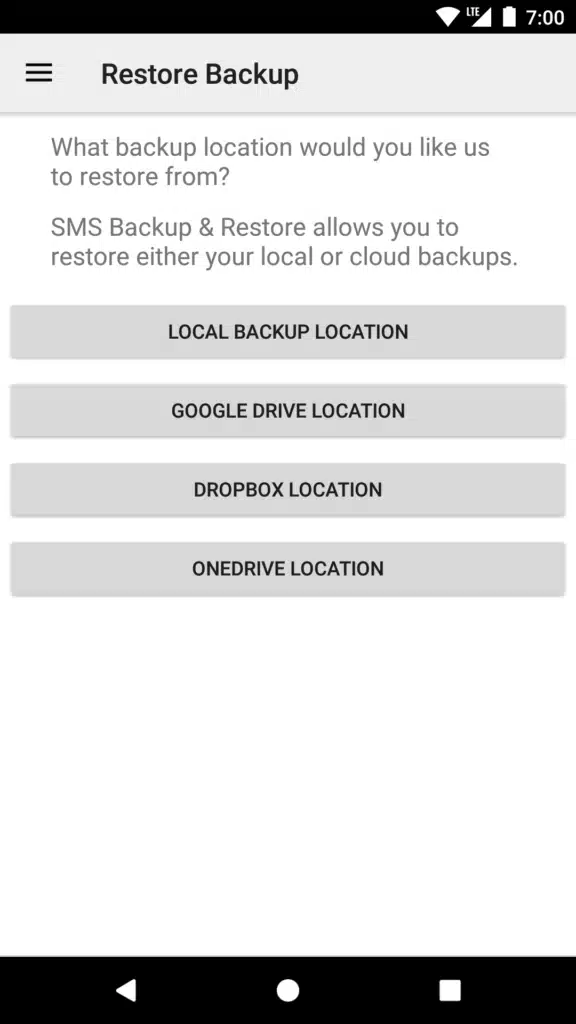 تحميل برنامج SMS Backup & Restore Pro لحماية رسائل الـSMS وMMS