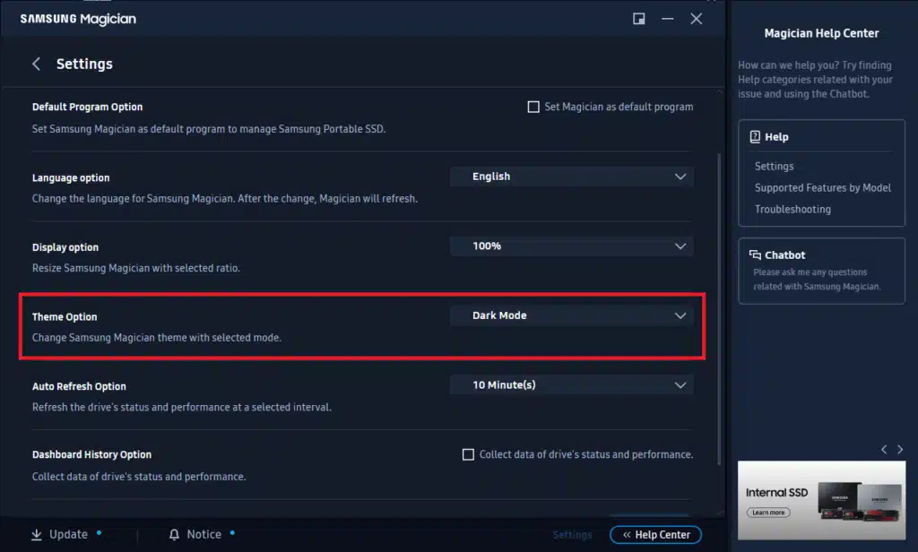تحميل برنامج Samsung SSD Magician لإدارة وتحسين أداء أقراص SSD