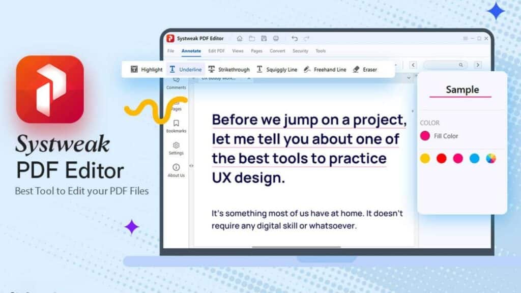 تحميل برنامج Systweak PDF Editor Pro | لإدارة ملفات PDF