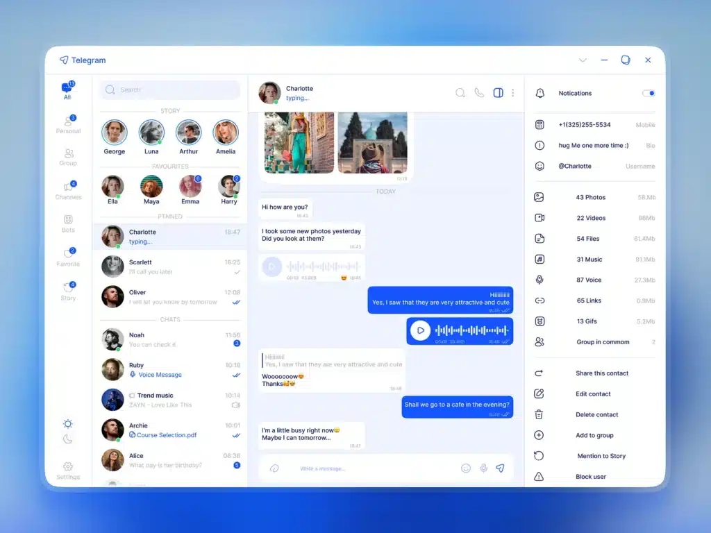 تحميل برنامج Telegram Desktop للمراسلة الفورية