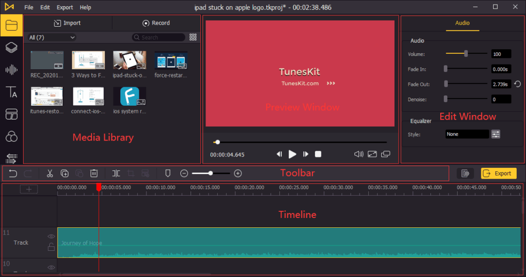 تحميل برنامج TunesKit AceMovi Video Editor لتحرير الفيديو باحترافي