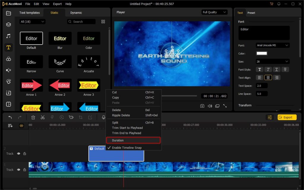 تحميل برنامج TunesKit AceMovi Video Editor  لتحرير الفيديو باحترافي