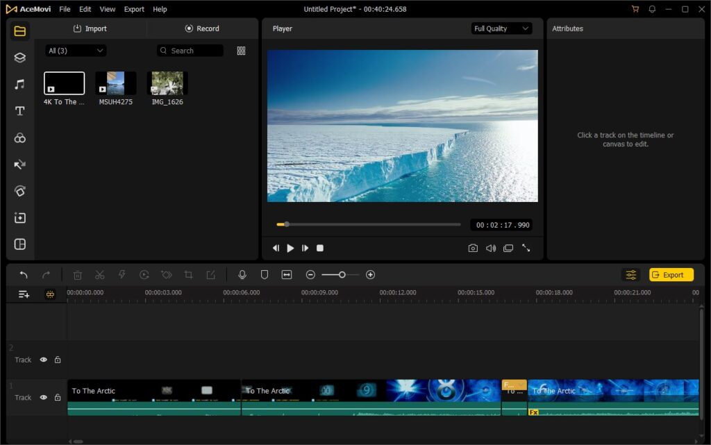 تحميل برنامج TunesKit AceMovi Video Editor  لتحرير الفيديو باحترافي