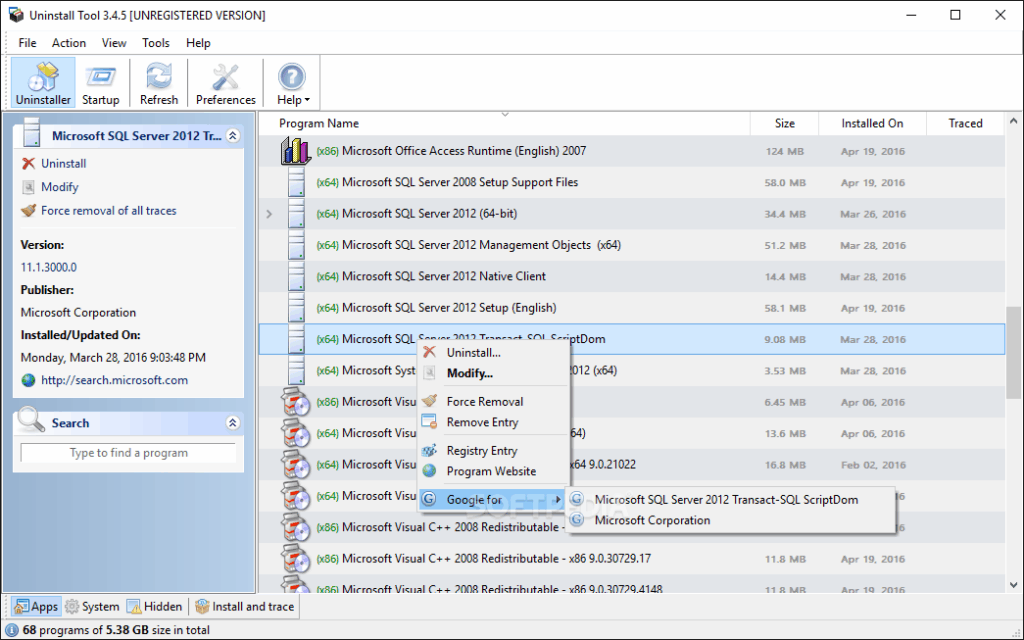 تحميل برنامج Uninstall Tool  لإزالة البرامج من جهاز الكمبيوتر