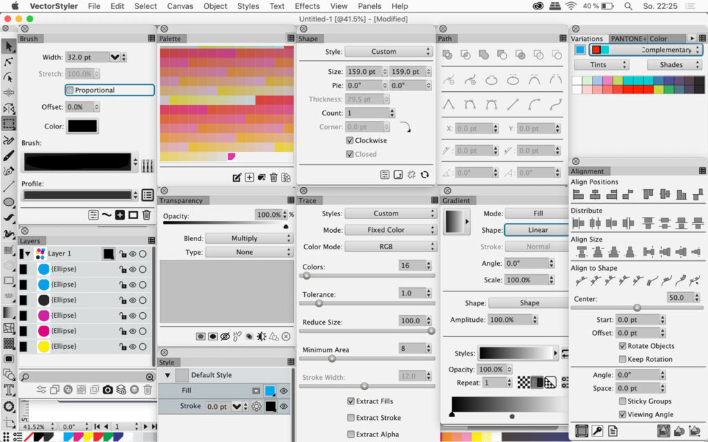تحميل برنامج VectorStyler للتصميم بصيغة الفيكتور