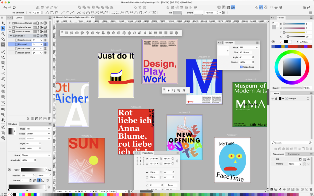 تحميل برنامج VectorStyler للتصميم بصيغة الفيكتور
