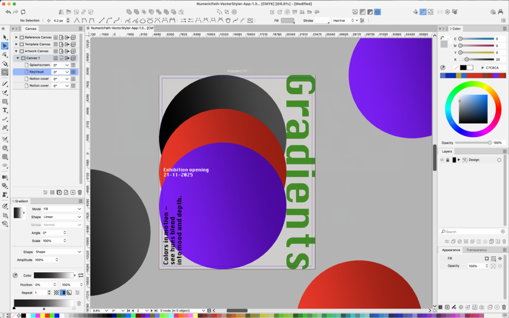 تحميل برنامج VectorStyler للتصميم بصيغة الفيكتور