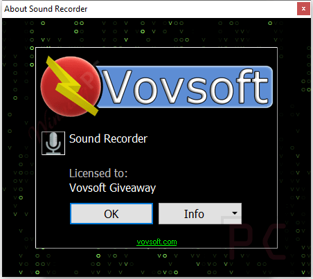 تحميل برنامج VovSoft Sound Recorder لتسجيل الصوت باحترافية