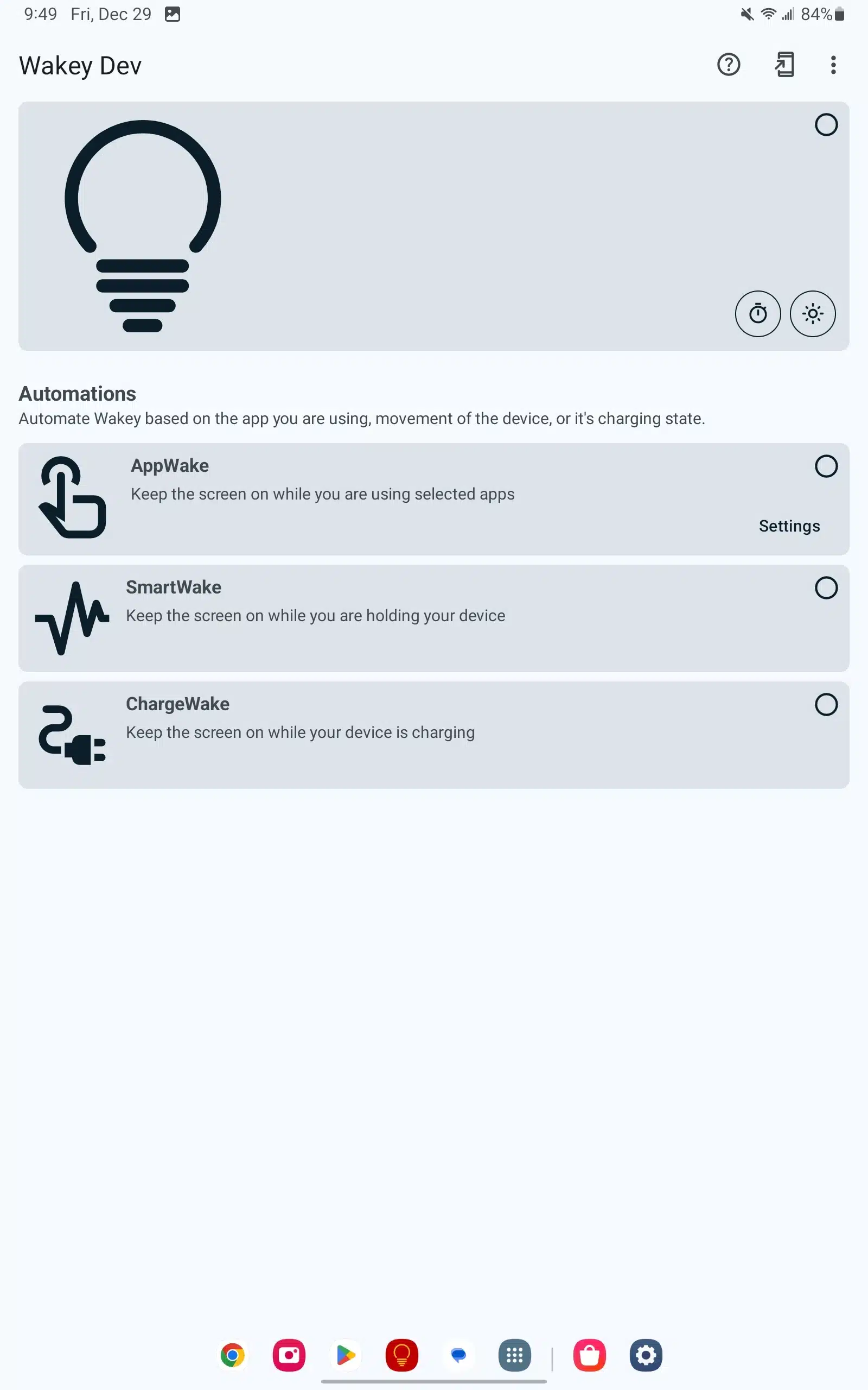 تحميل برنامج Wakey Keep Screen On لمنع شاشة الهاتف من الاغلاق (5)